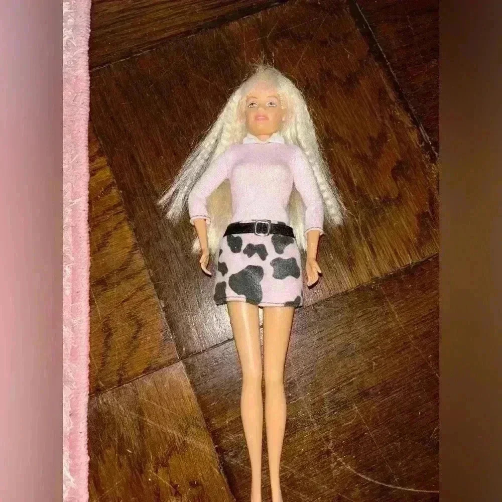 Vintage cow print Barbie